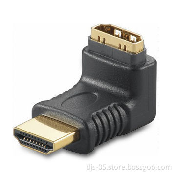 HDMI Male to Female Adapter with High Bandwidth and Low Loss Connection, RoHS Compliant